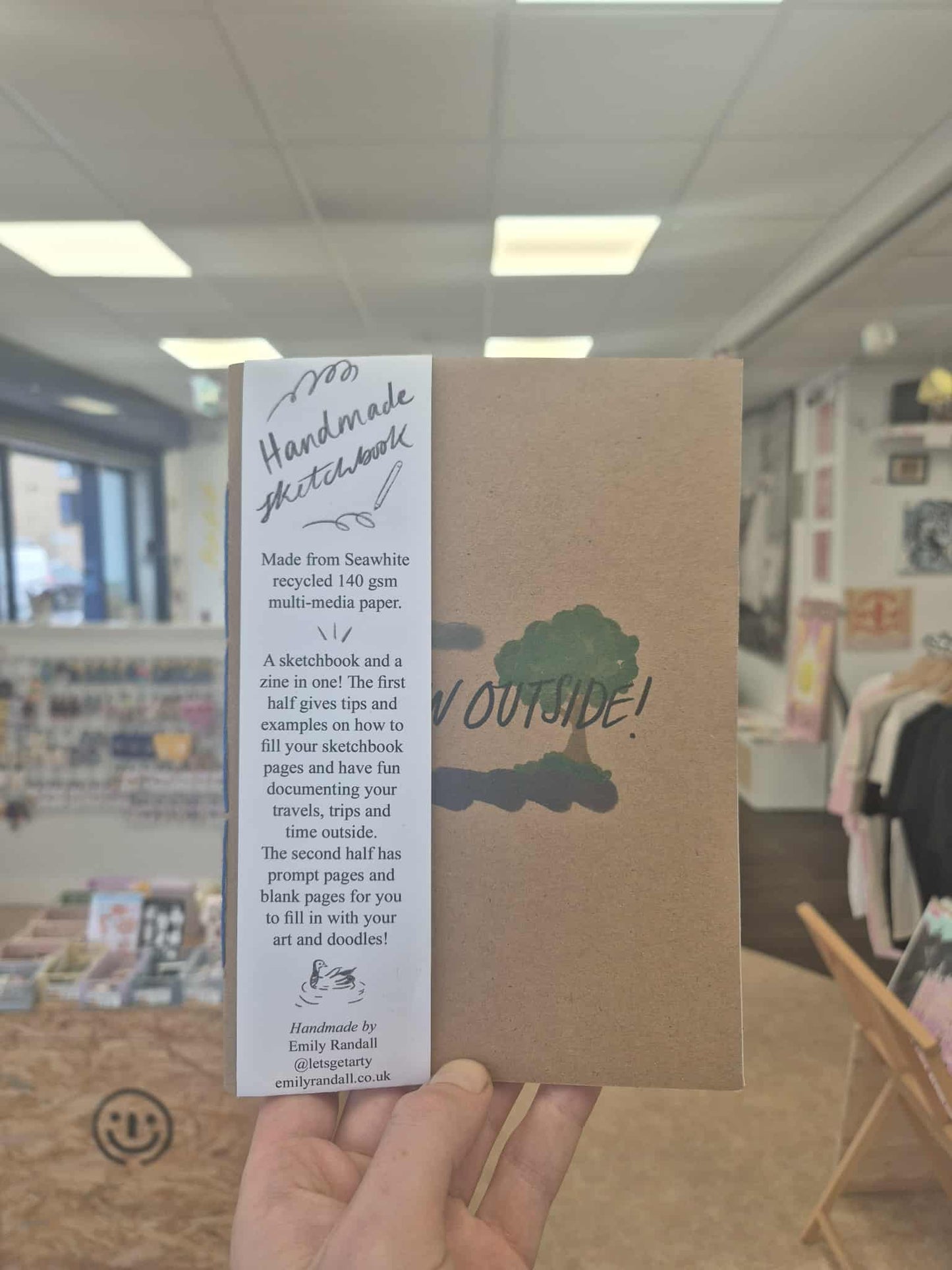 A5 Sketchbook/Zine by Emily Randall