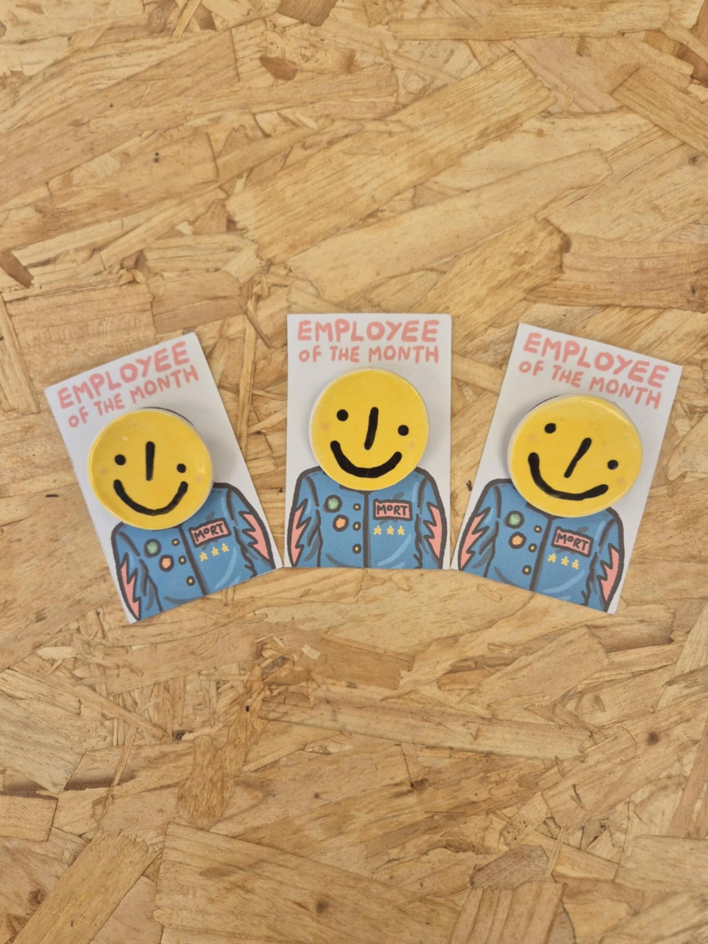 Mort Ceramic Pins