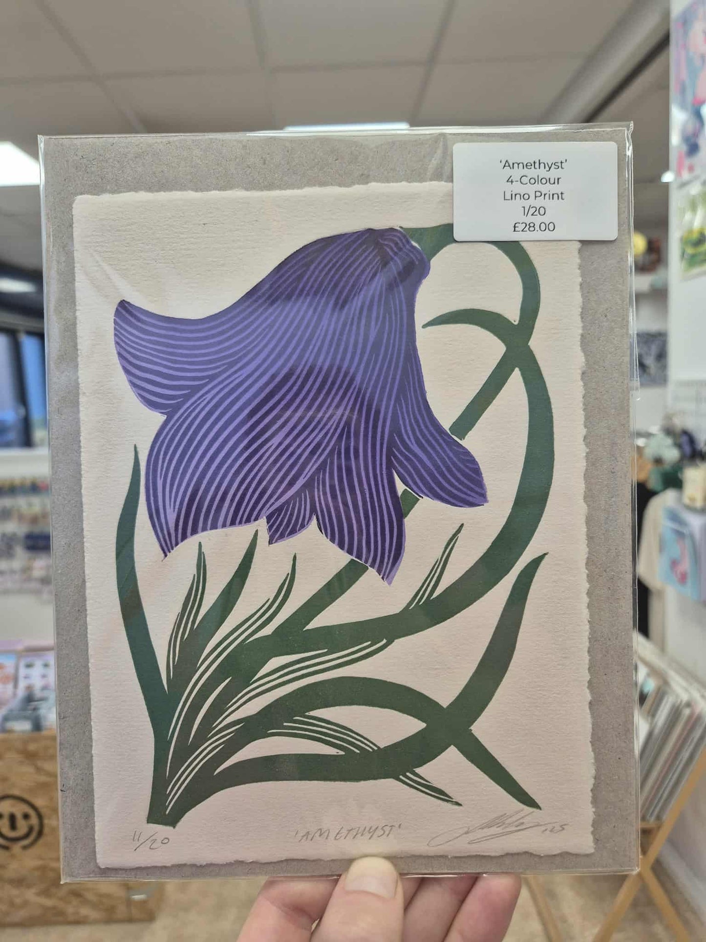 Multi-colour Lino Prints by Jamie Richards