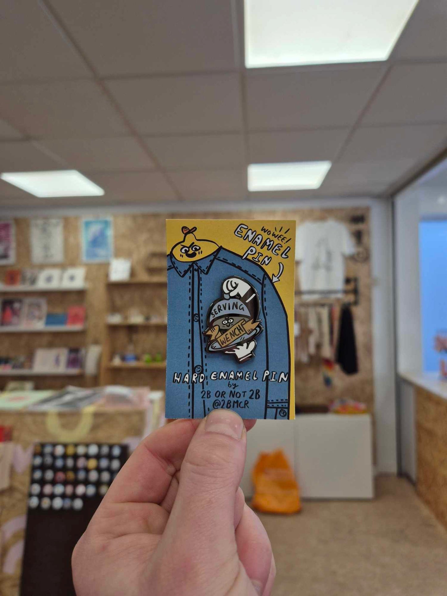 2B or not 2B - Pin Badges