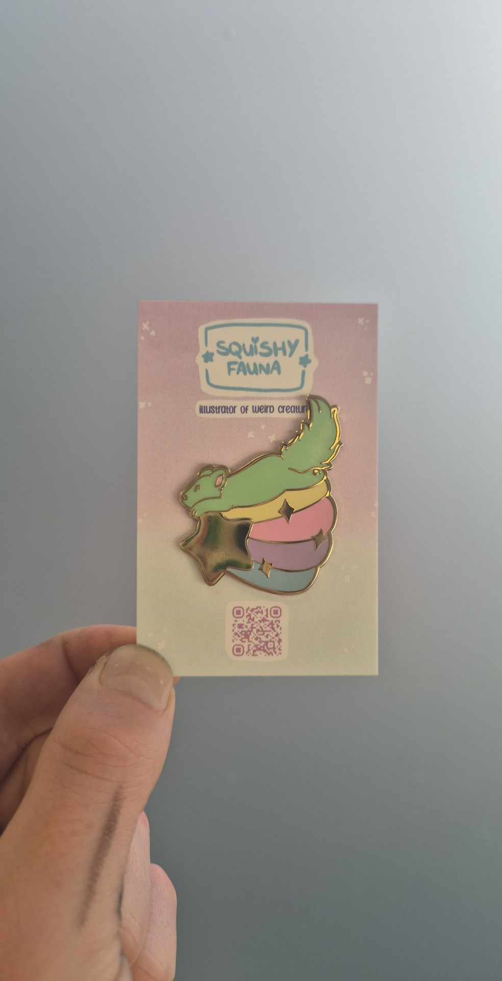 Enamel Pins by Squishy Fauna