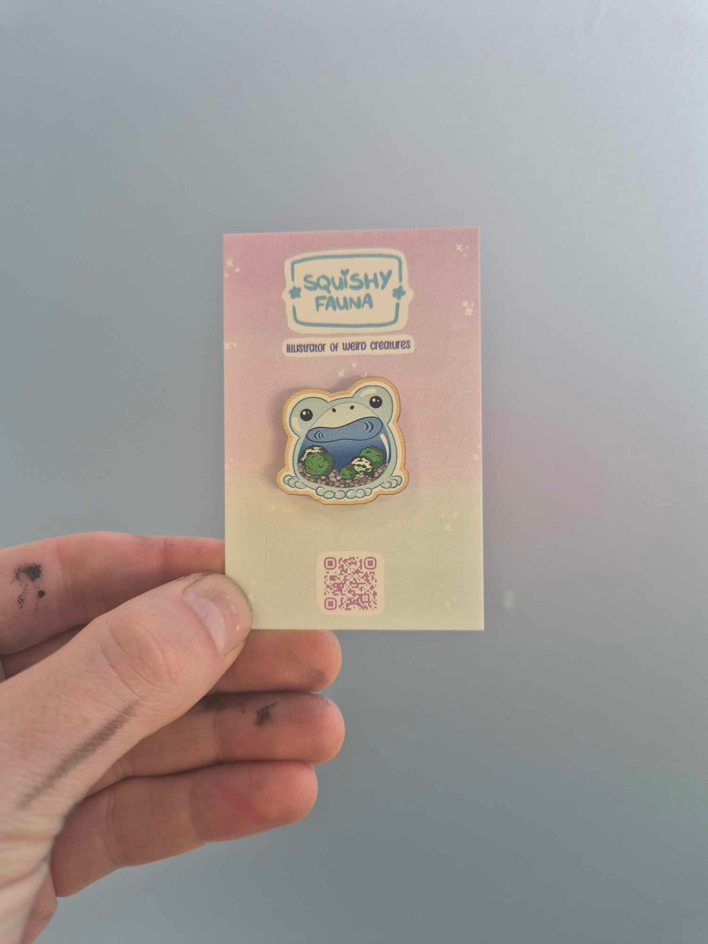 Wooden Pins by Squishy Fauna