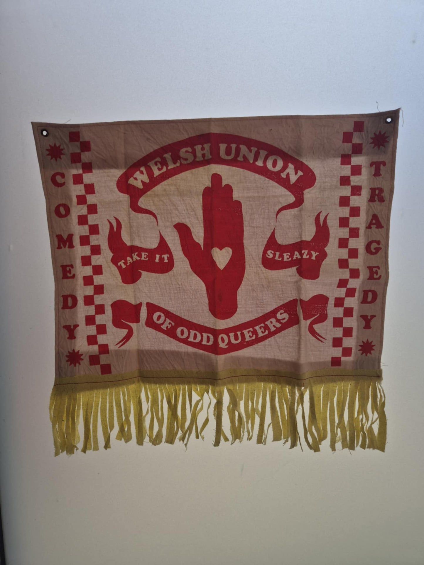 Welsh Union of Odd Queers Banner by Hunk Williams