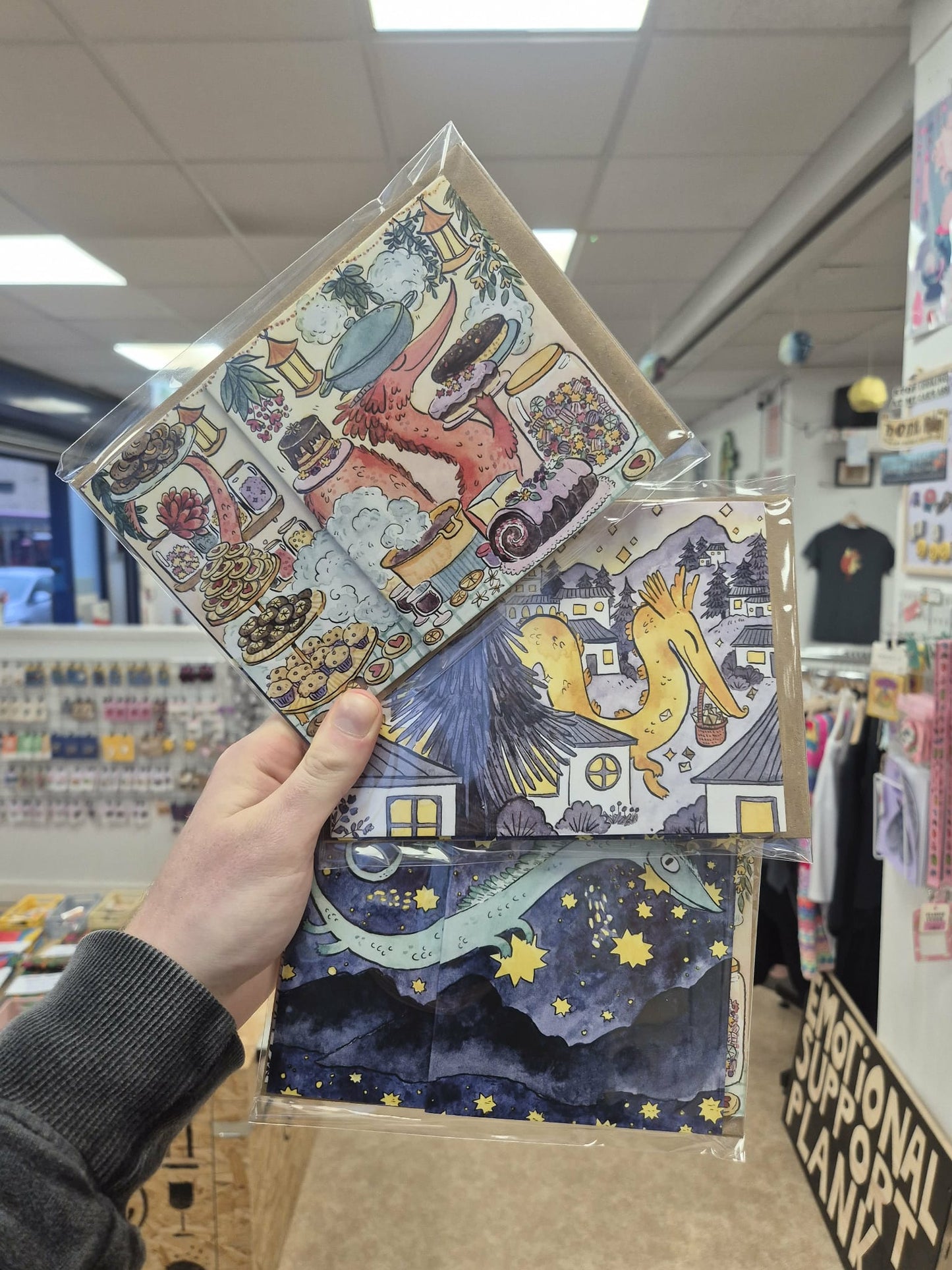 Beastly Worlds Festive Dragon Card Pack