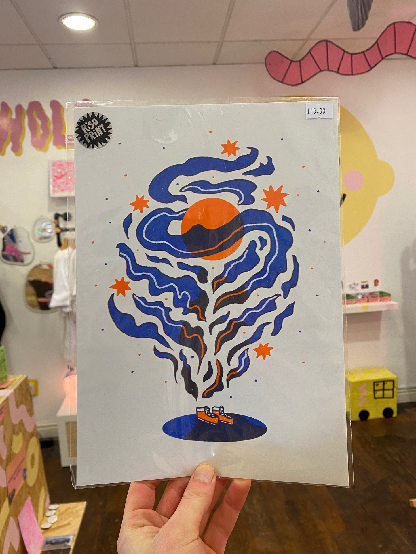 Hannah Durham Illustration - A4 Risograph Prints