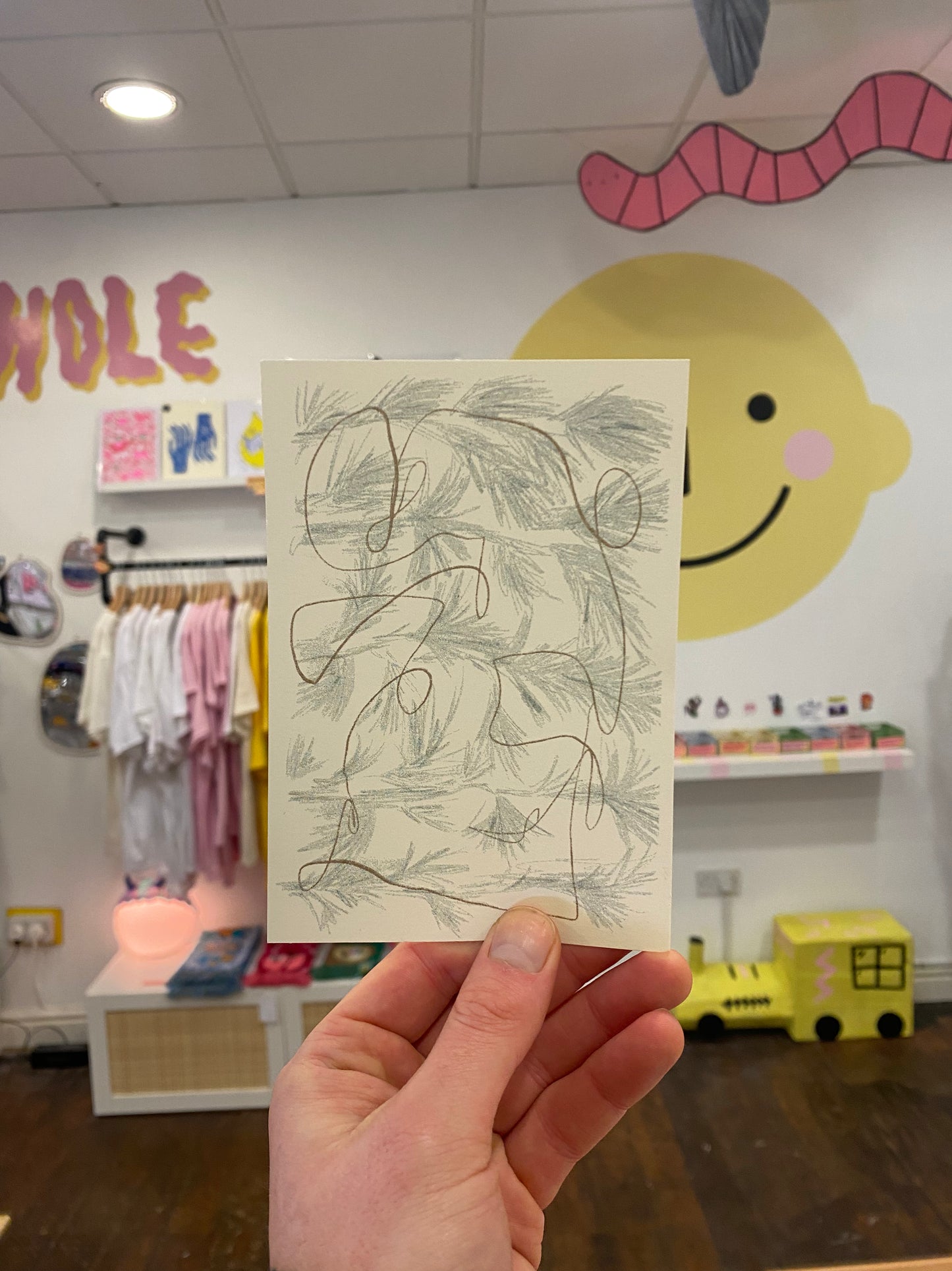 Sour Grapes - 'Golden Girl' A6 Riso print