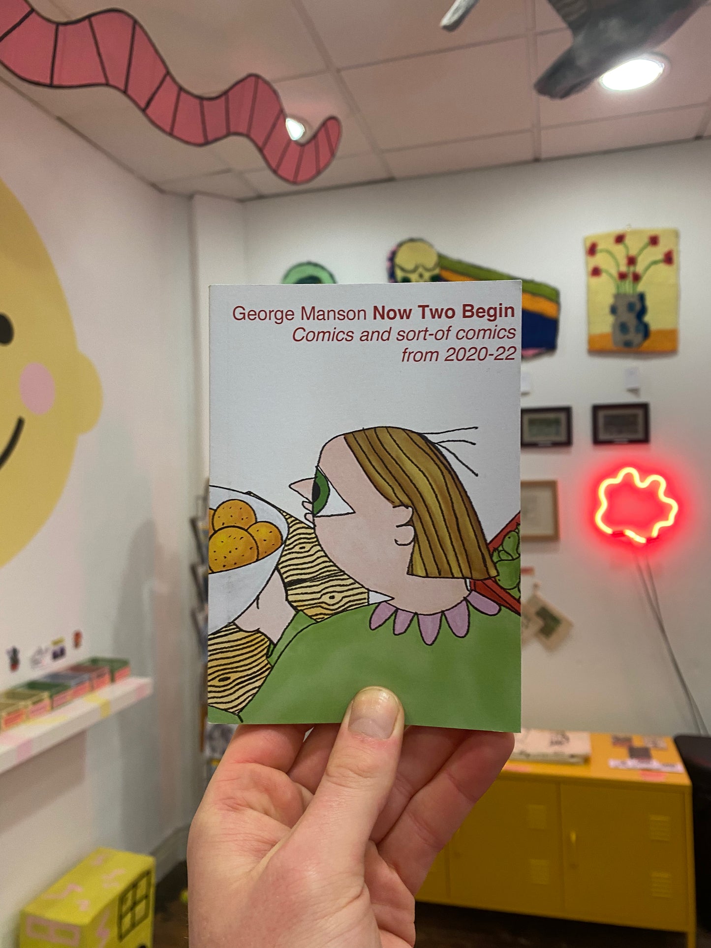 George Manson- Now Two Begin Zine