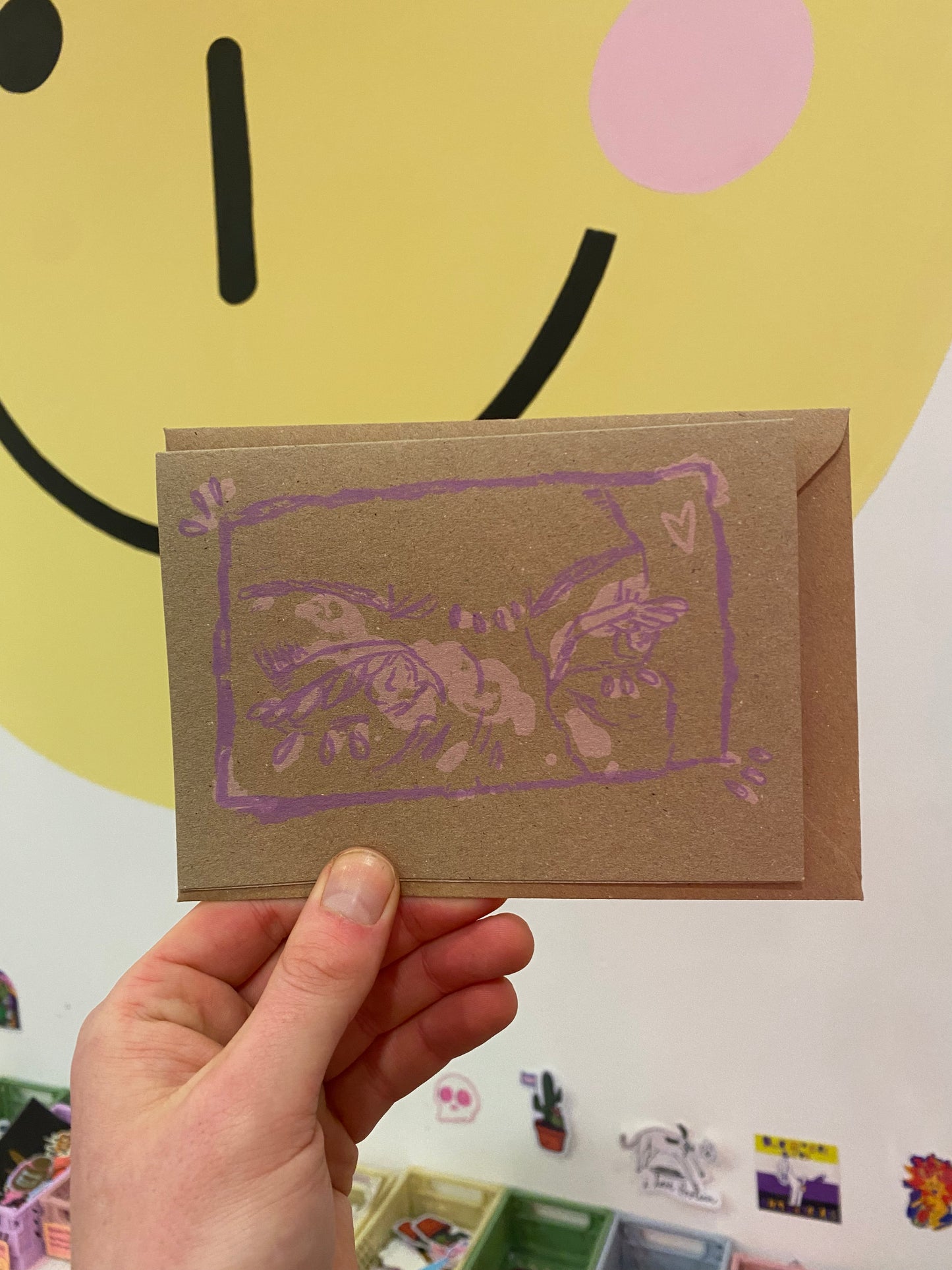 Snail Tears - Screen Printed Cards