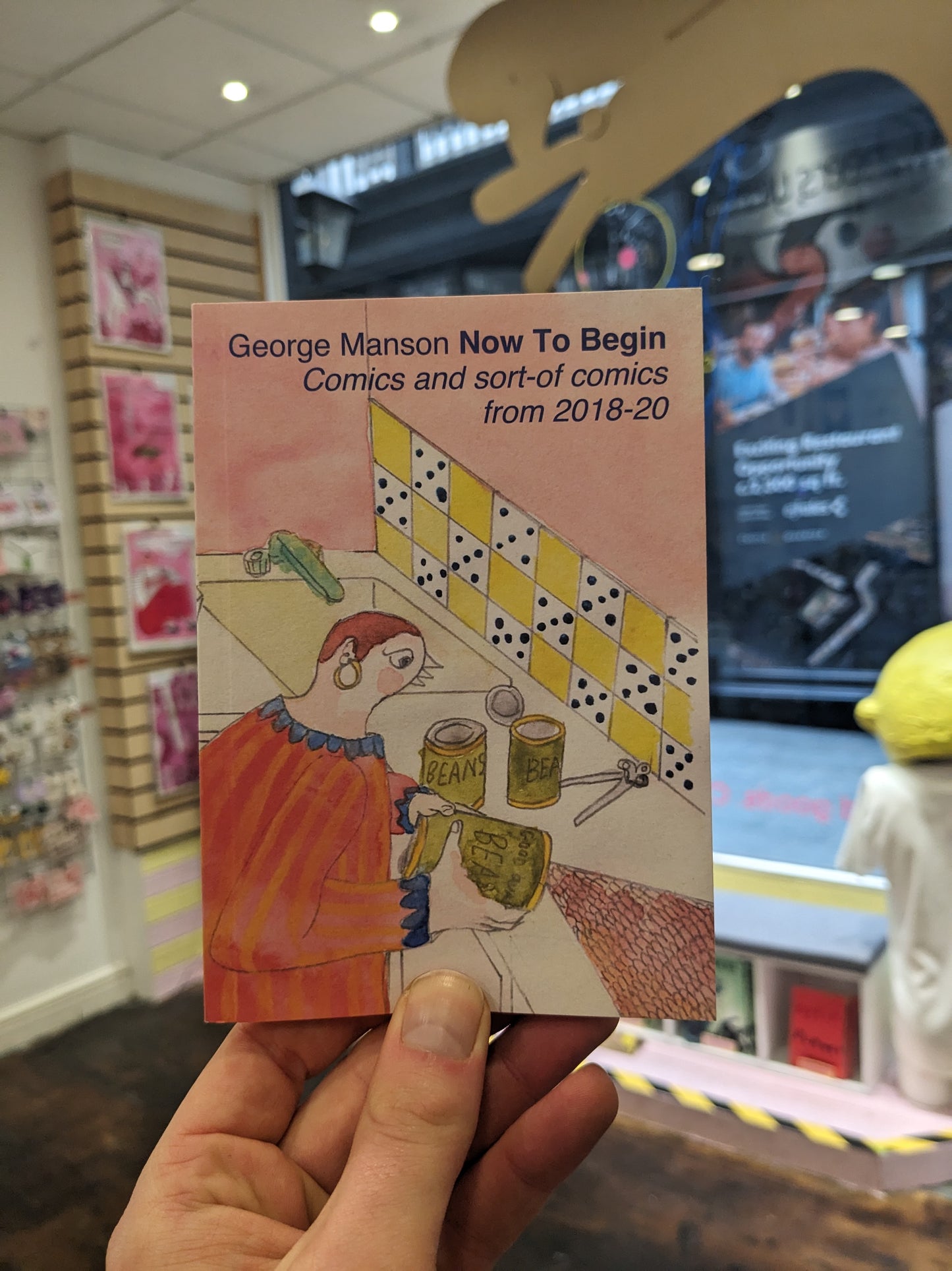 George Manson - Now to Begin Zine