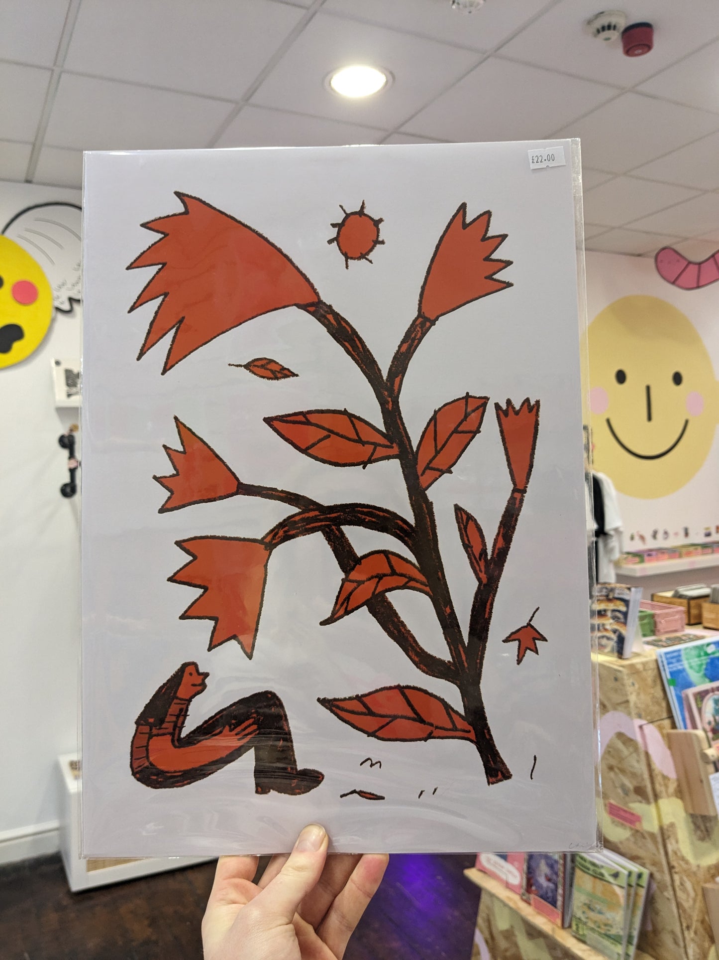 Sun Drenched A3 Print by Bigfatbambini