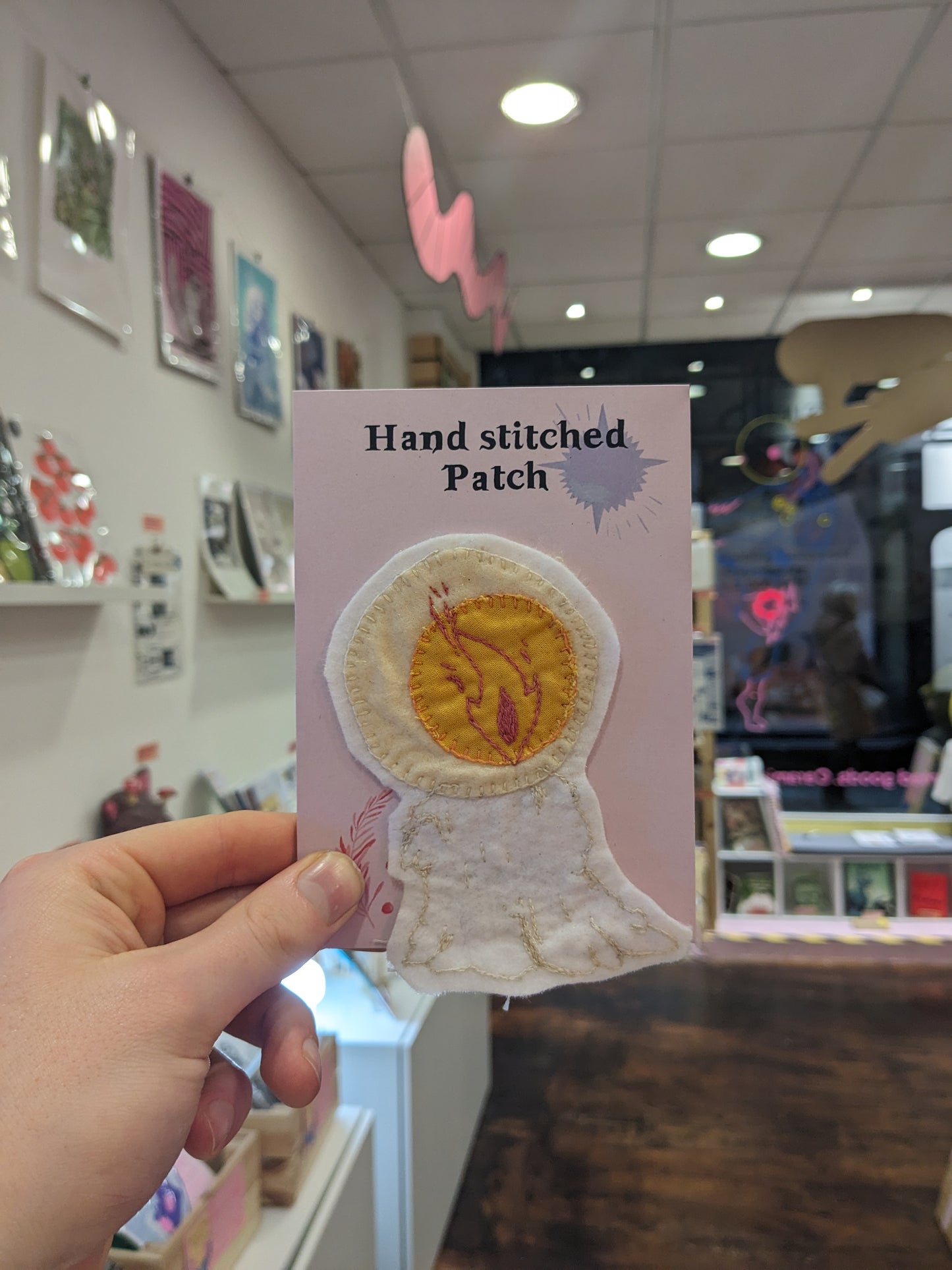 Karina Geddes- Cannwyll Corff Patch