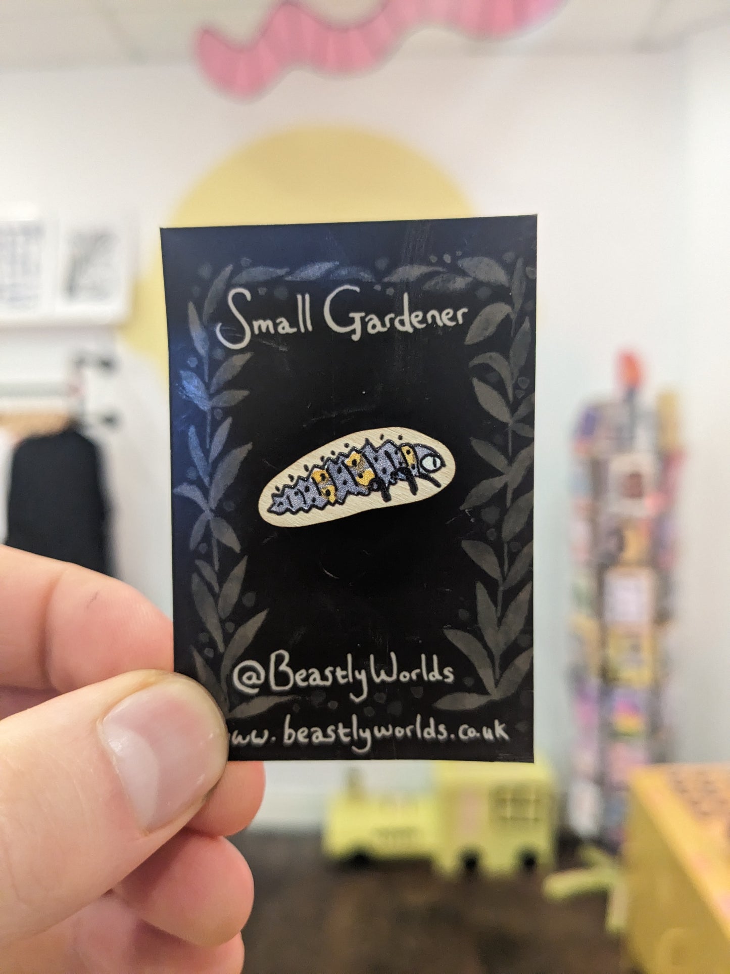 Small Gardener Wooden Pins from Beastly Worlds