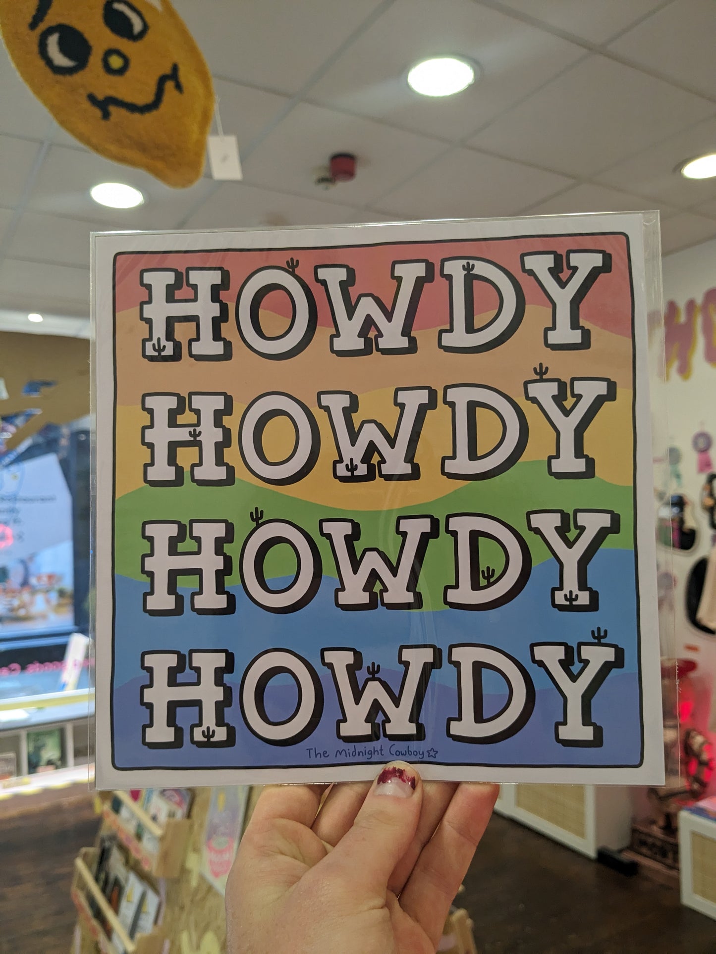 Midnight Cowboy Studio Howdy Prints!