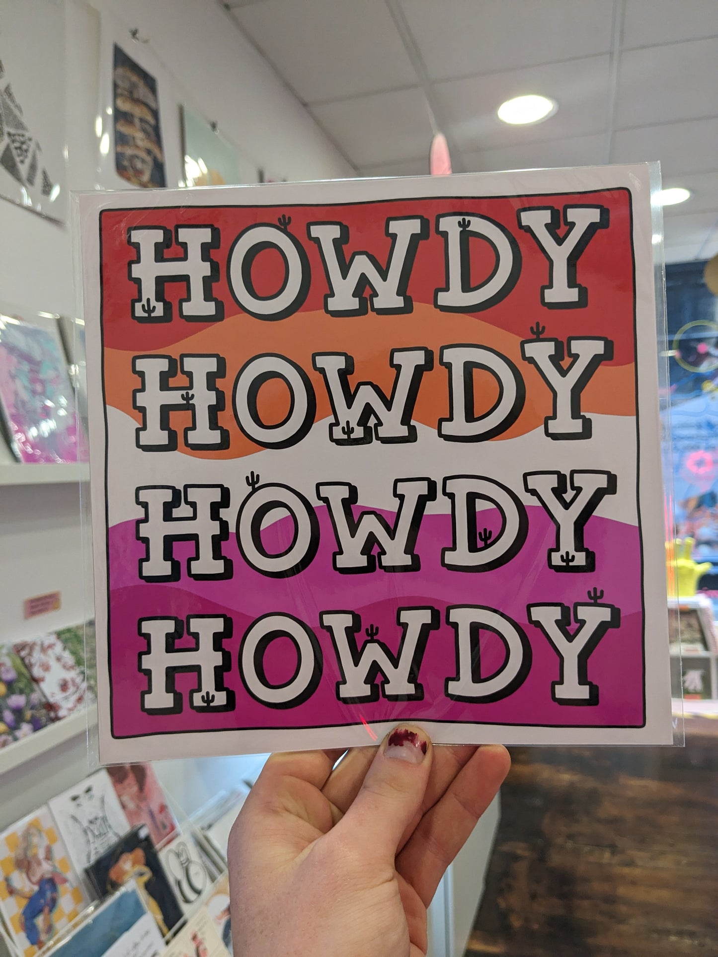 Midnight Cowboy Studio Howdy Prints!