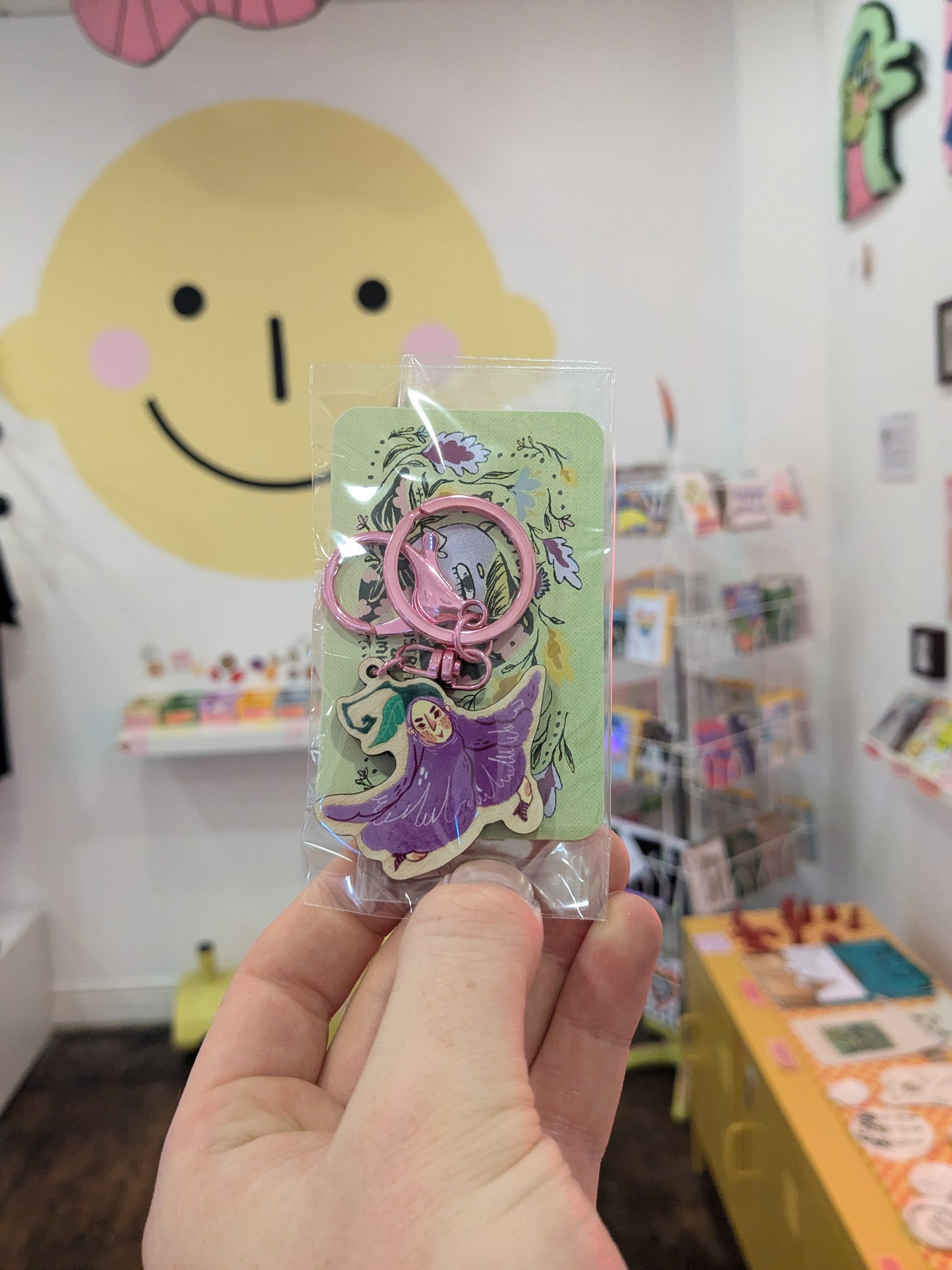 Pigeon- Wooden Keychains