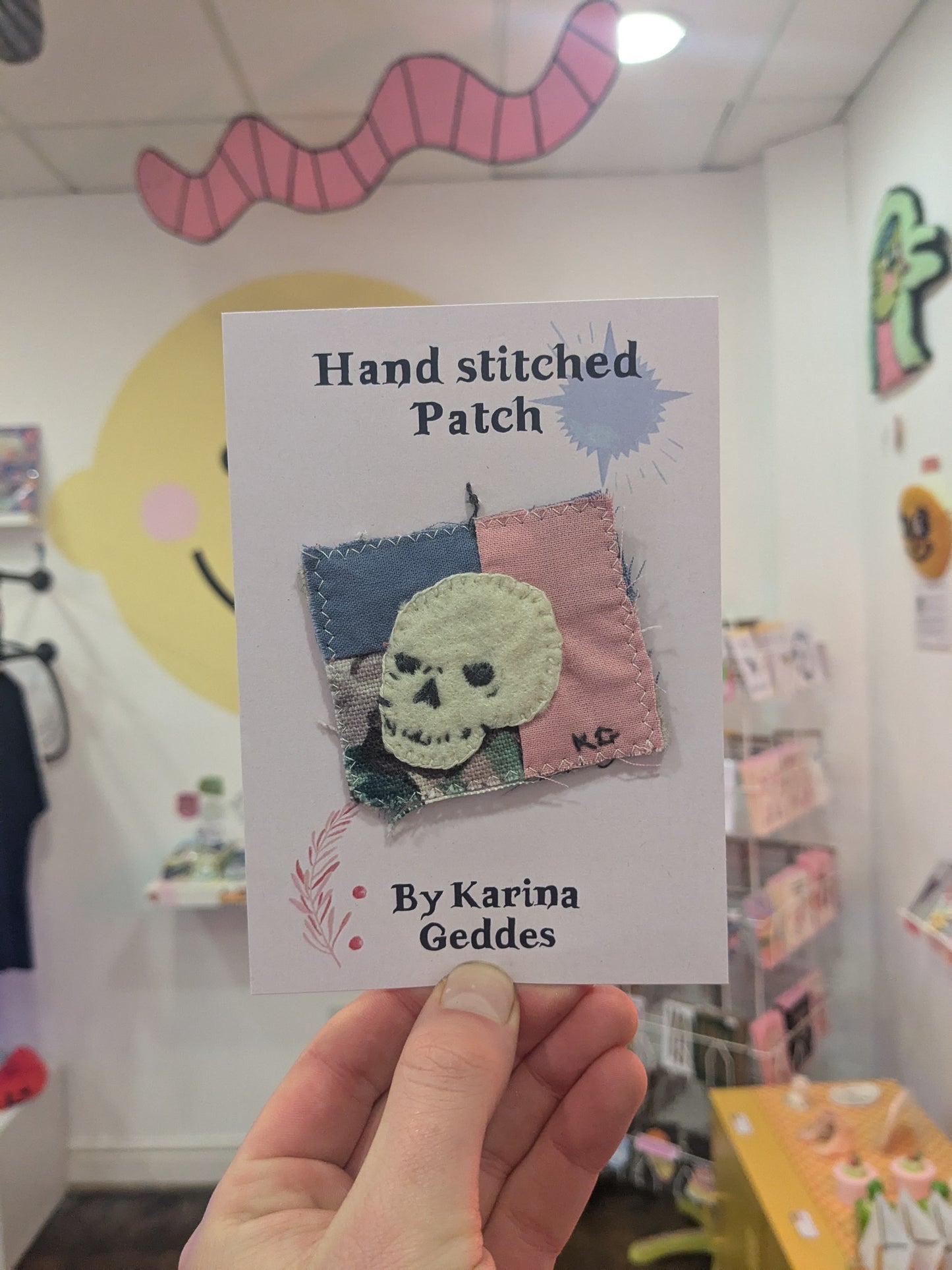 Karina Geddes Skull Patch