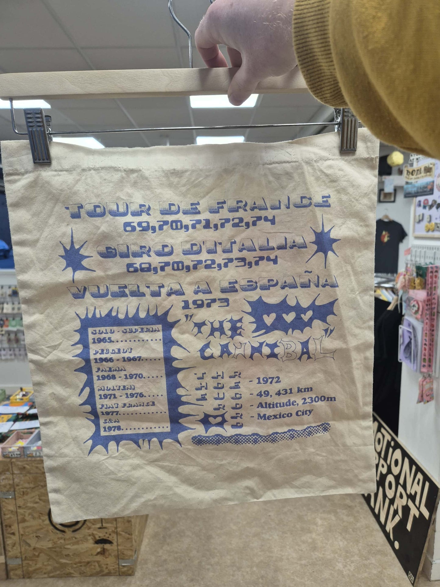 Eddy Merckx Tote by S.P.A.F Collective