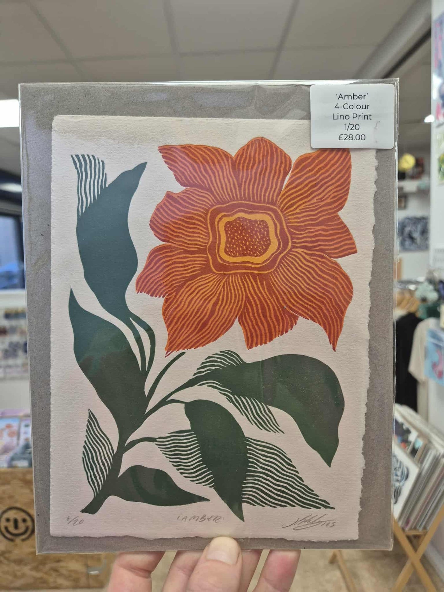 Multi-colour Lino Prints by Jamie Richards
