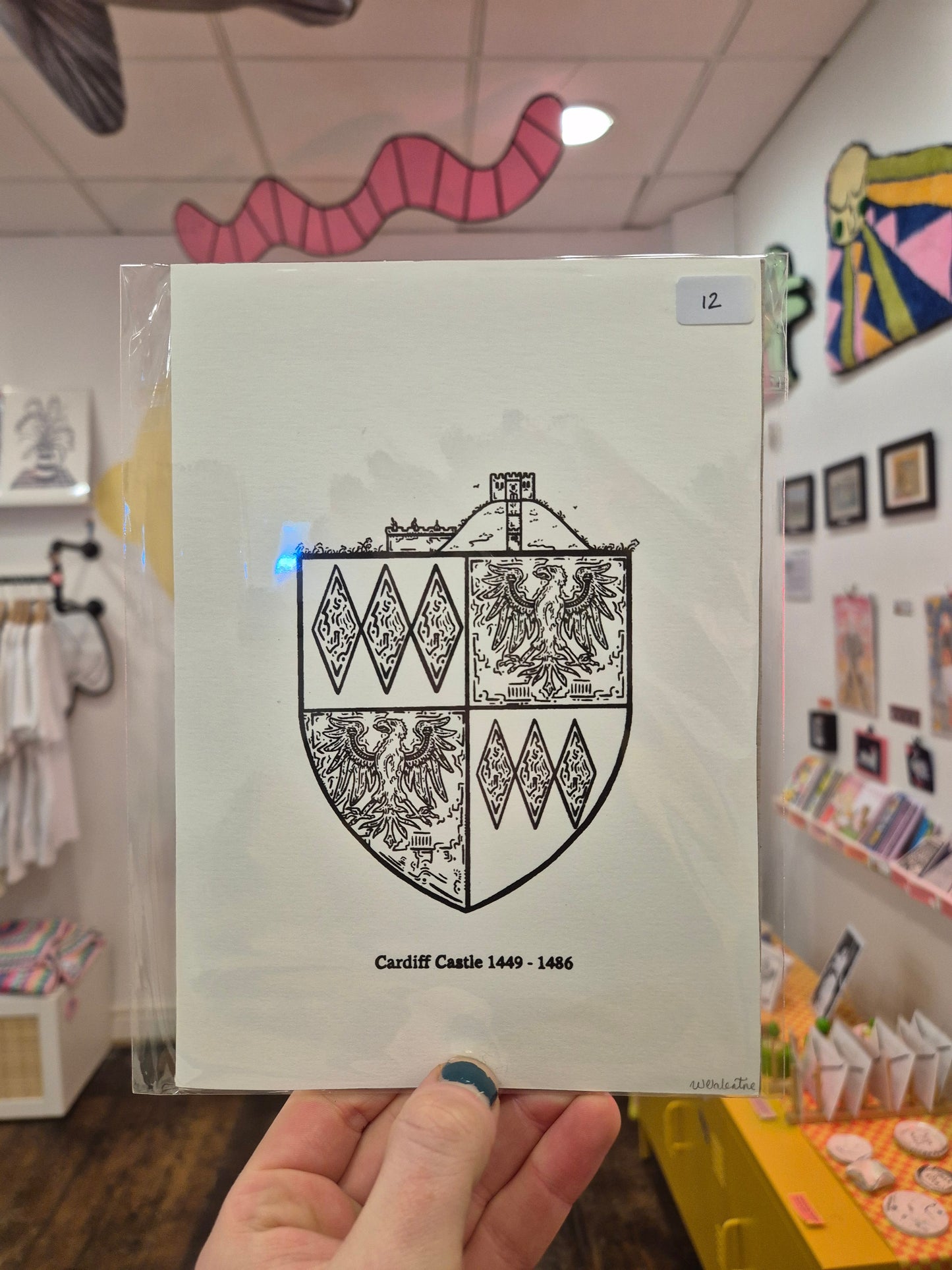 Cardiff Castle Screen Prints by Will Valentine