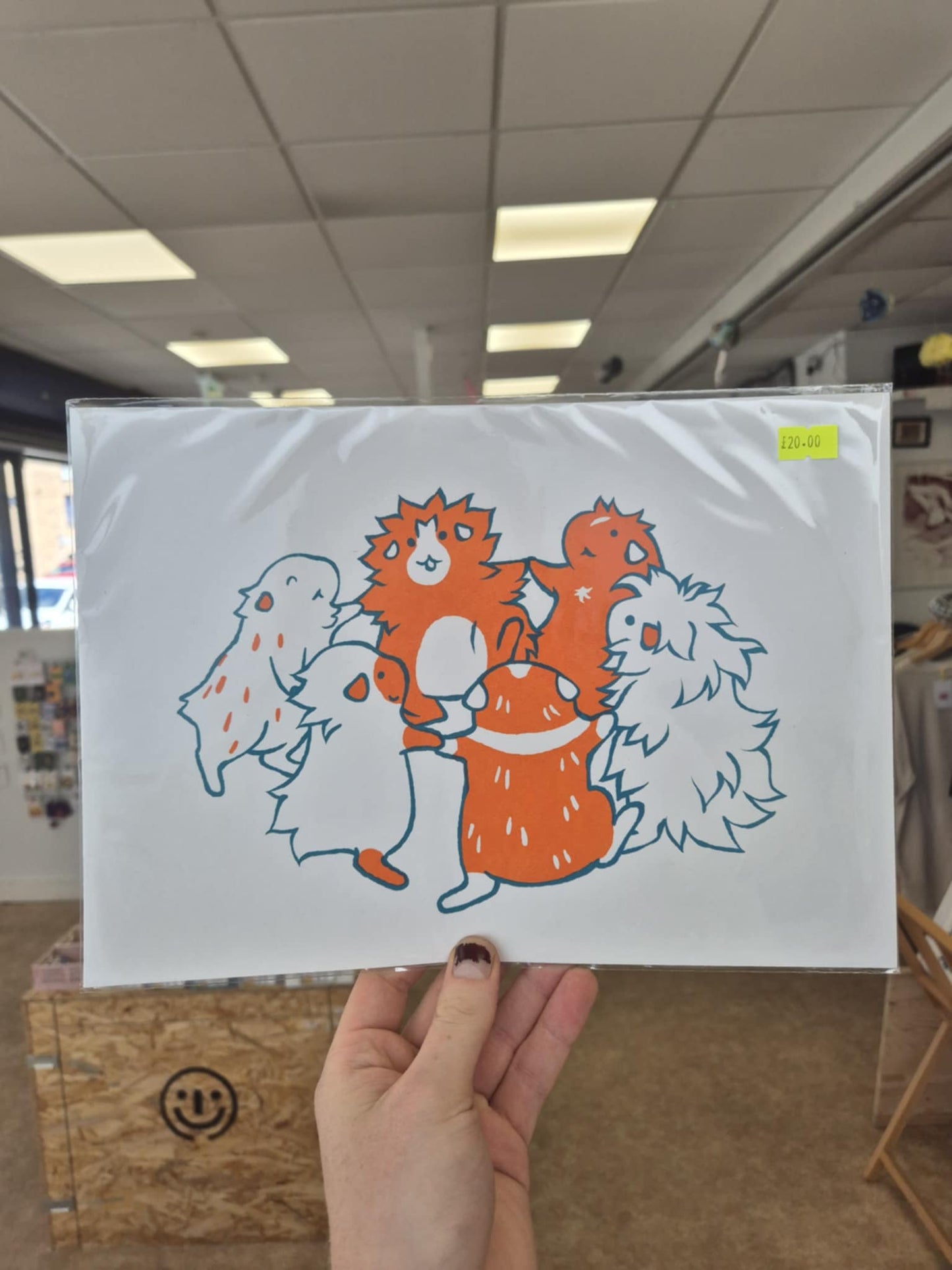 A4 Screen Prints by Enemy Forklift