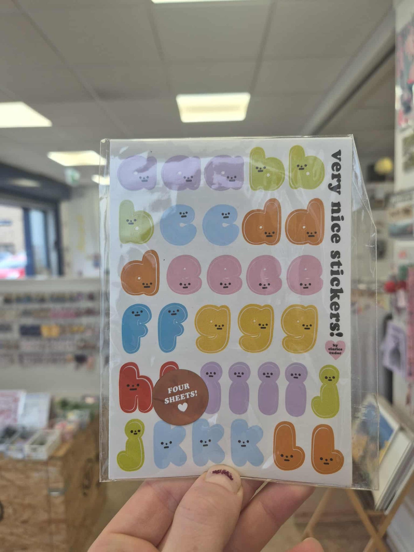 Sticker Sheets by Clarice Tudor