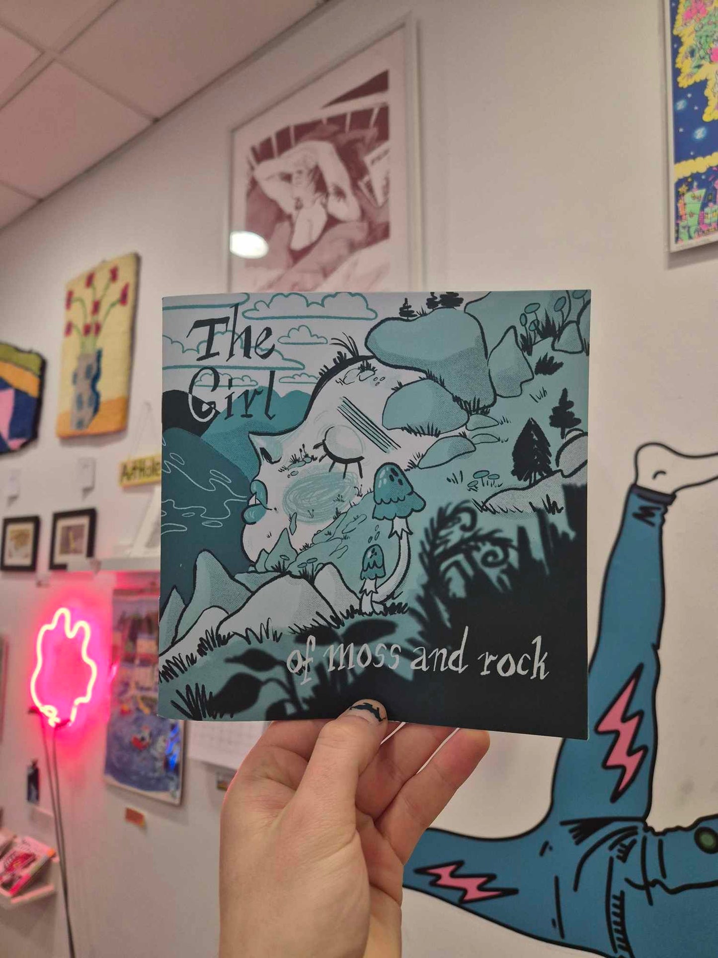 The Girl of Moss and Rock by Pigeon