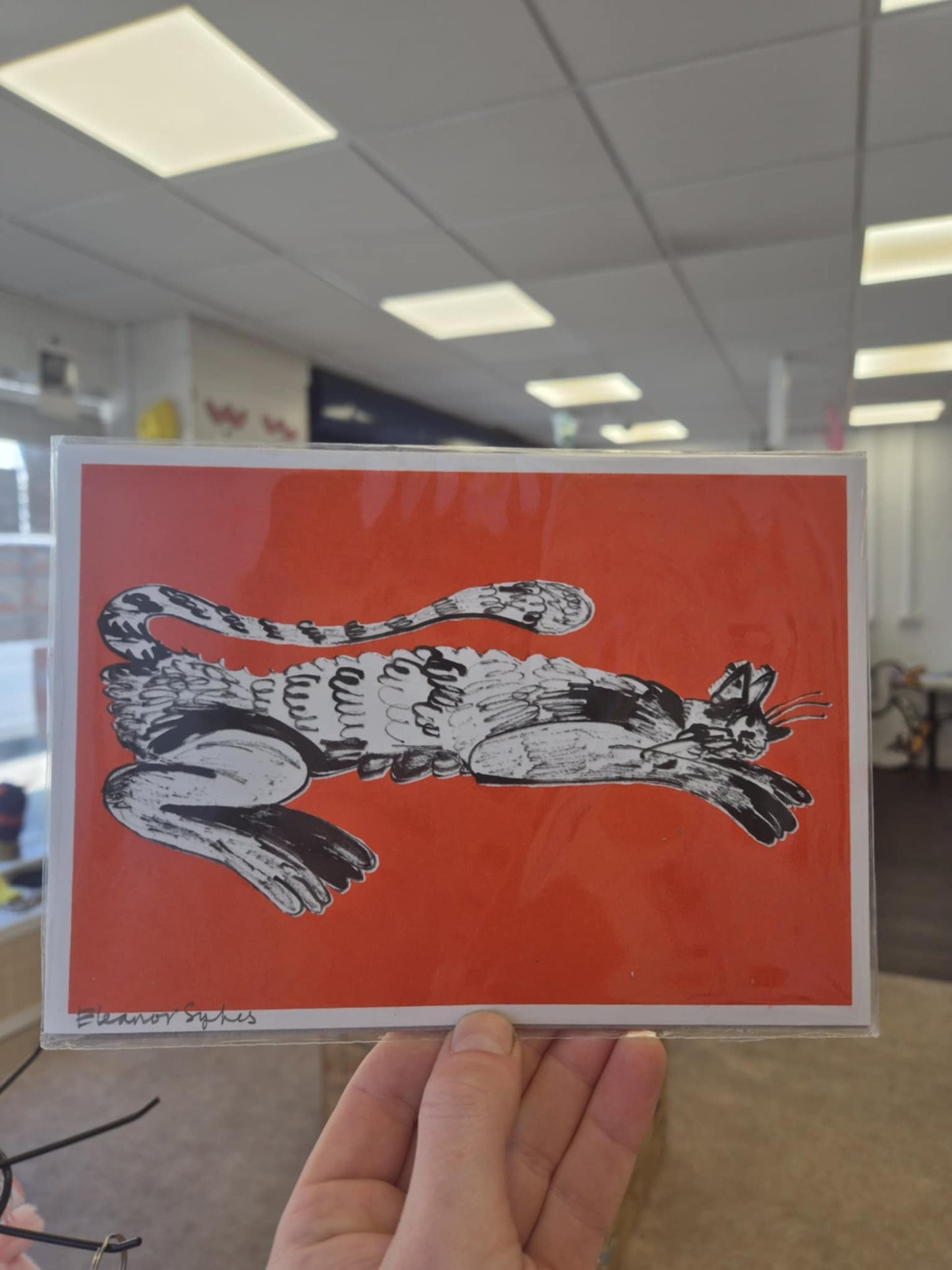 A5 Risograph Prints by Eleanor Sykes