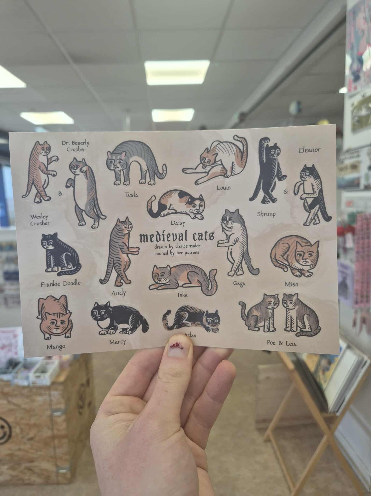 Sticker Sheets by Clarice Tudor