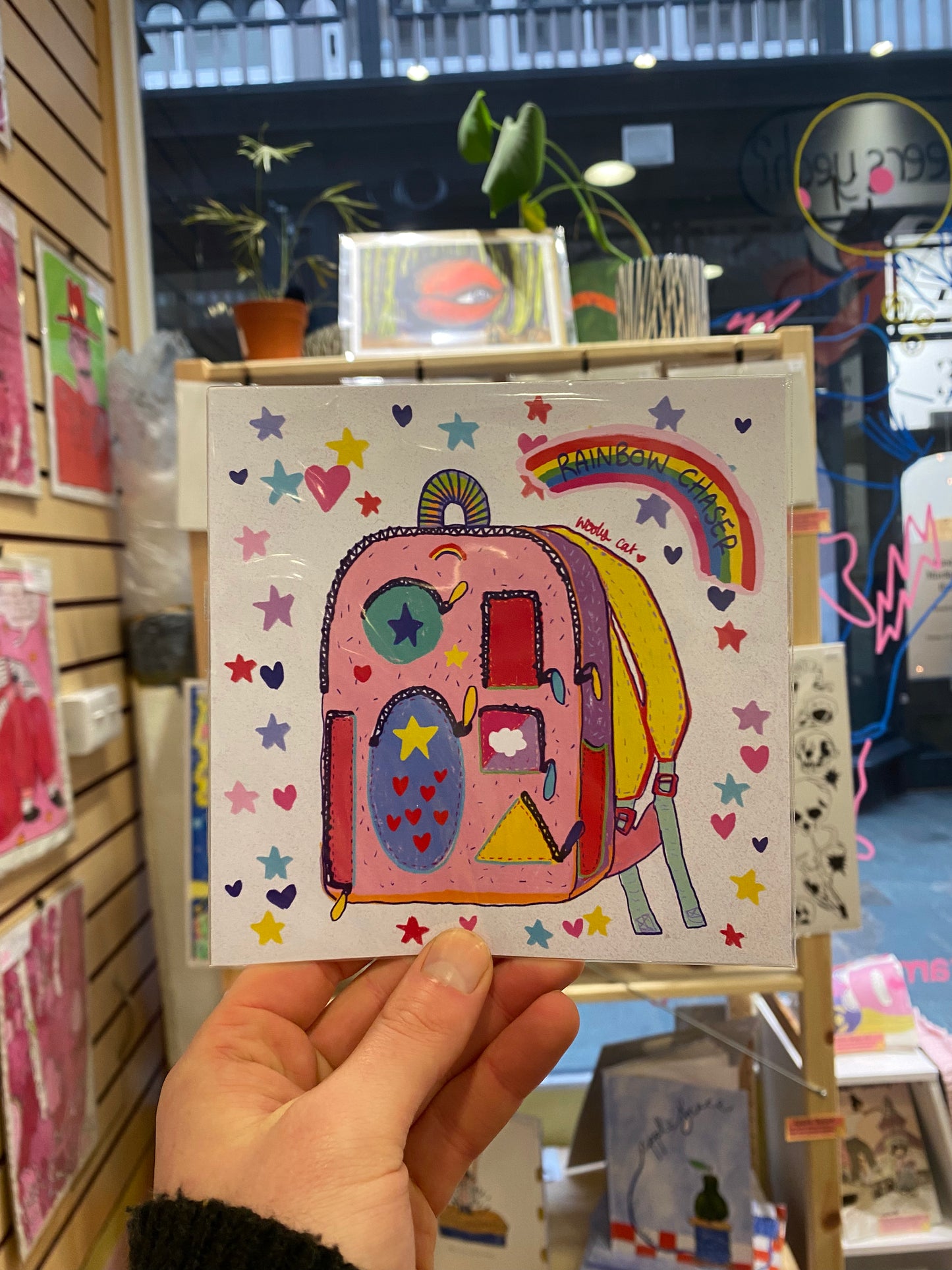 Wooly Cat - Square Prints