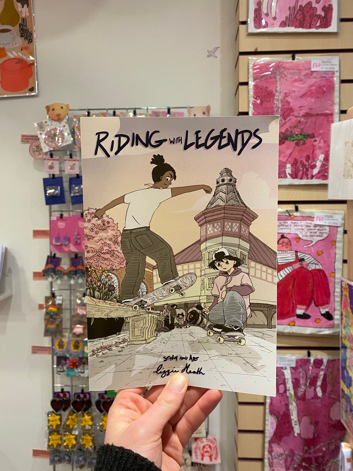 Lizzie Heath- Riding With Legends Manga