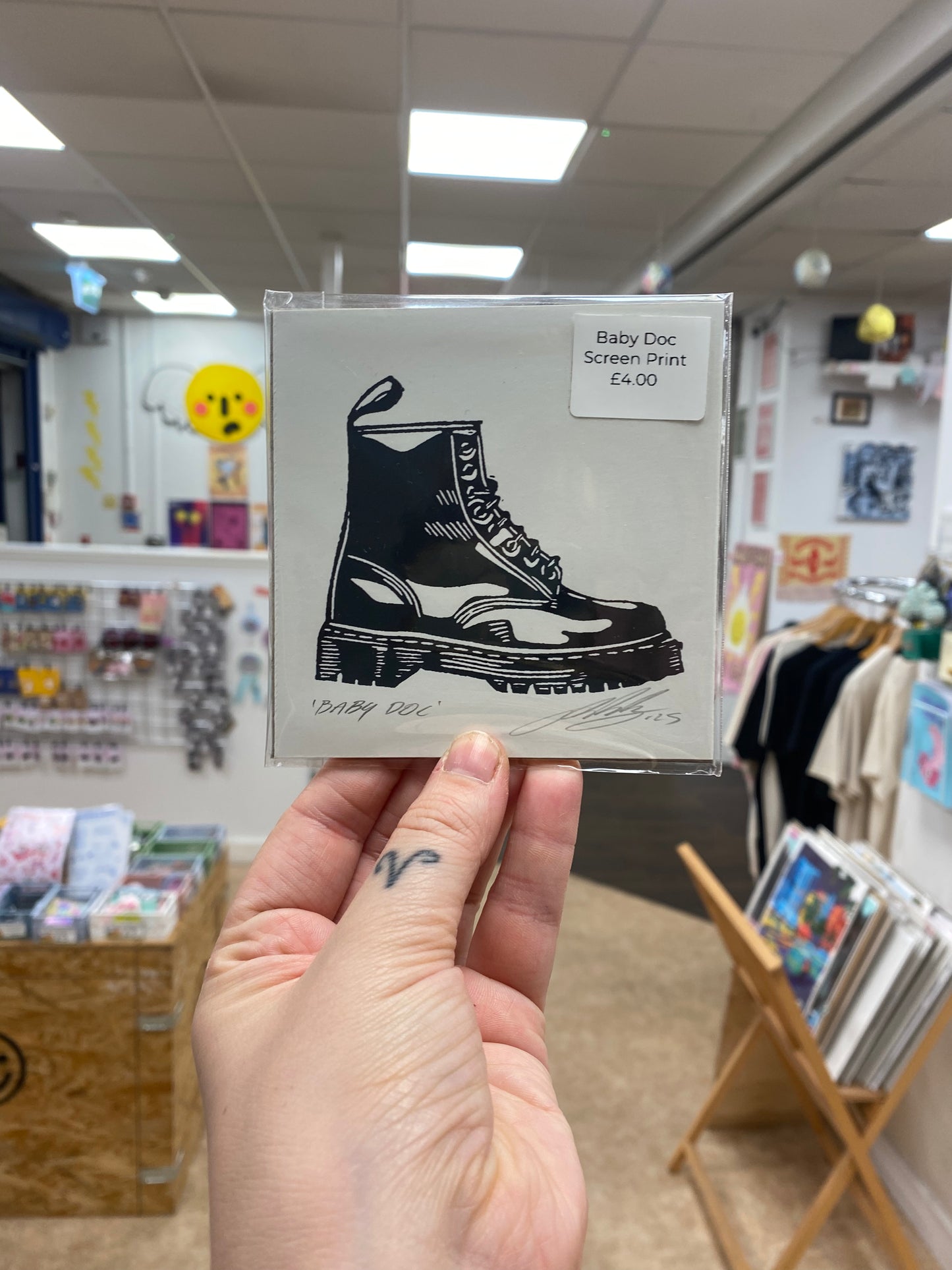Jamie Richards - Shoe Lino Prints