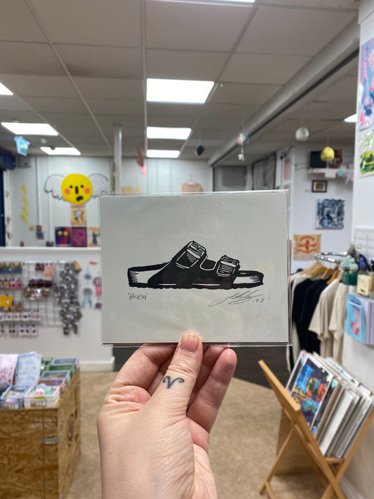 Jamie Richards - Shoe Lino Prints