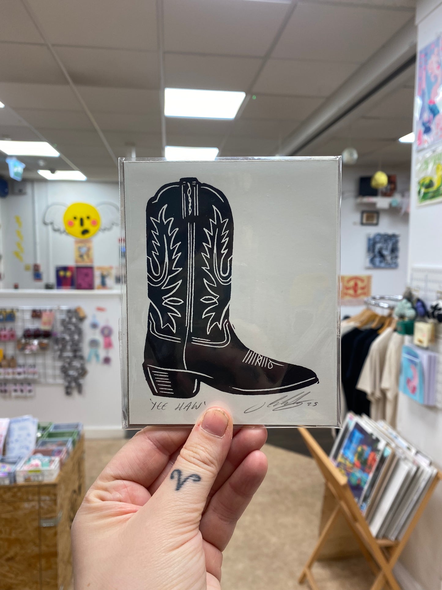 Jamie Richards - Shoe Lino Prints