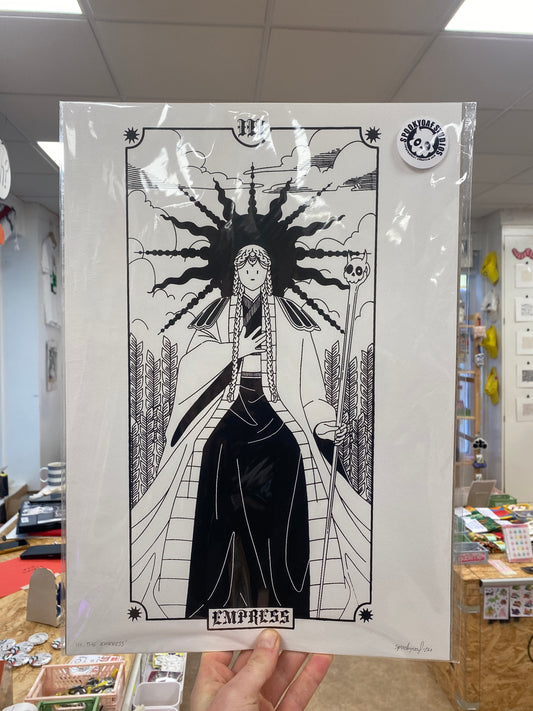 Empress Screen Print by Spookyoaf