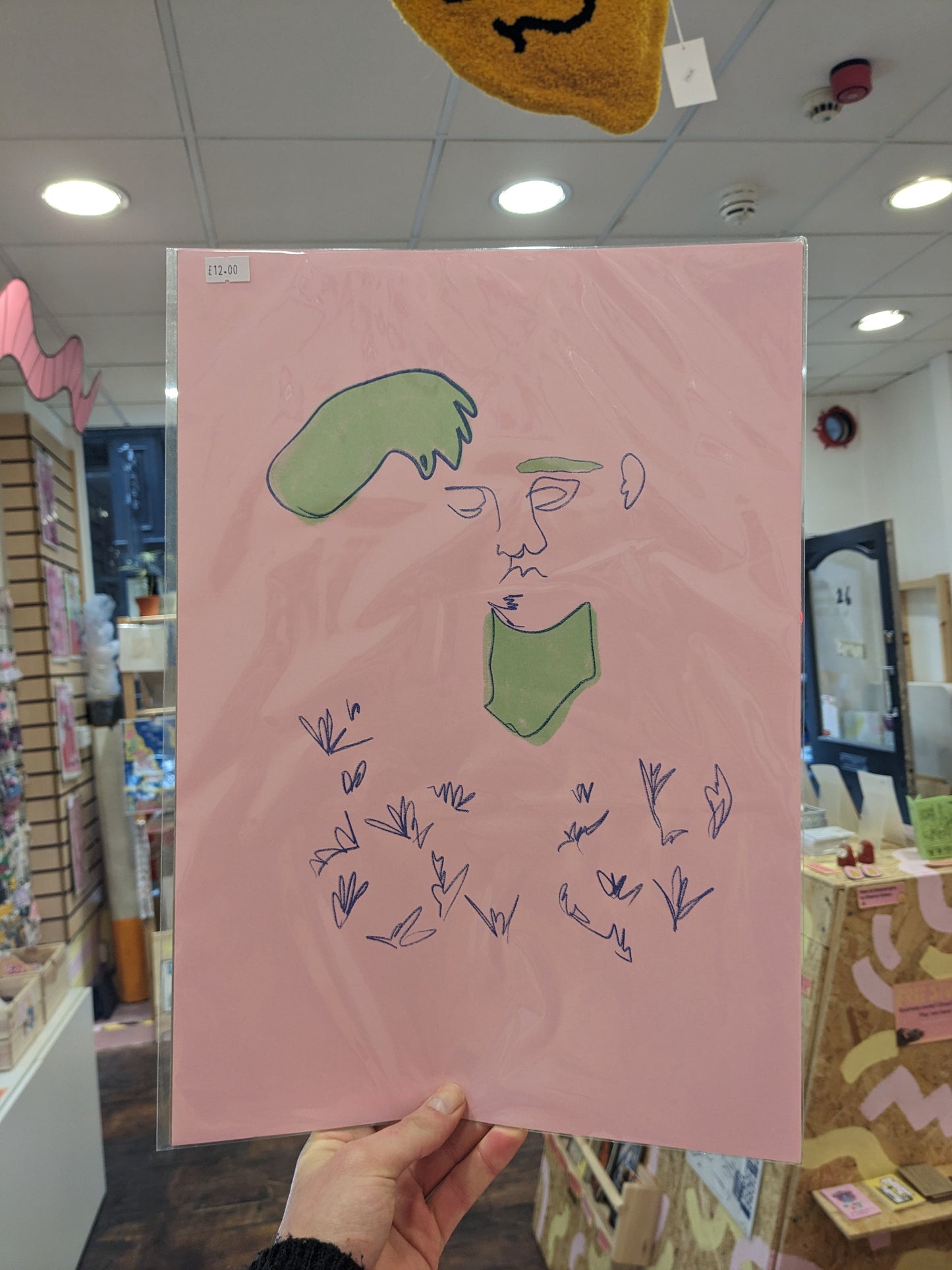 Sour Grapes - 'Julia' A3 Screen print