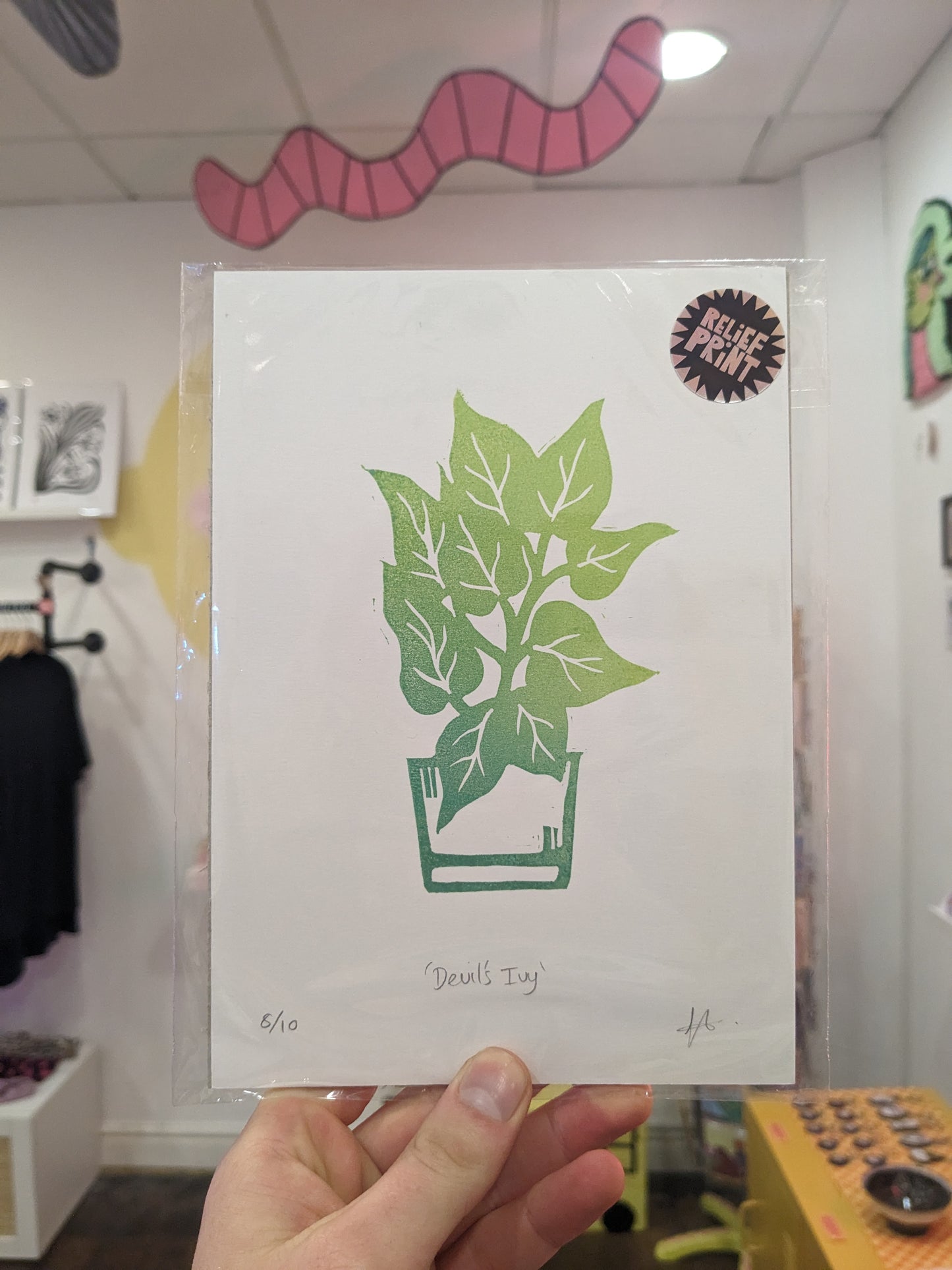 Hannah Durham Illustration- Devil's Ivy
