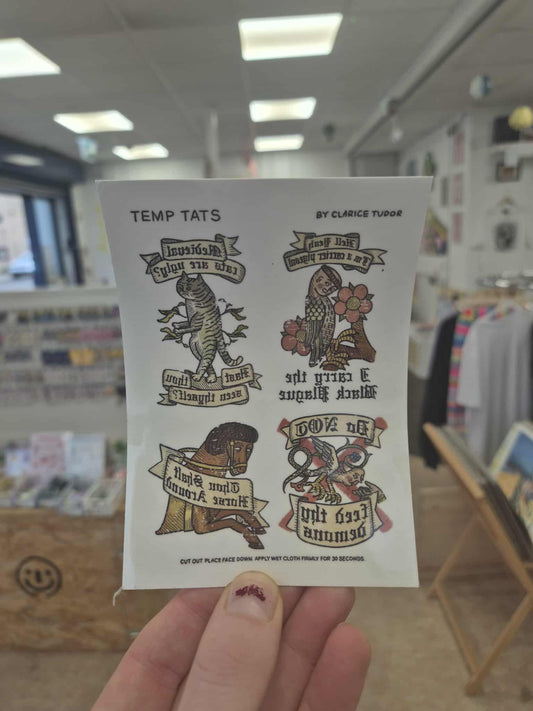 Temporary Tats by Clarice Tudor