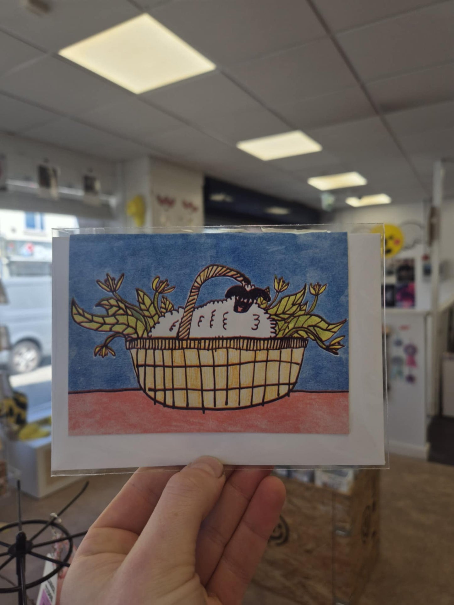 Riso Greetings Card by Eleanor Sykes