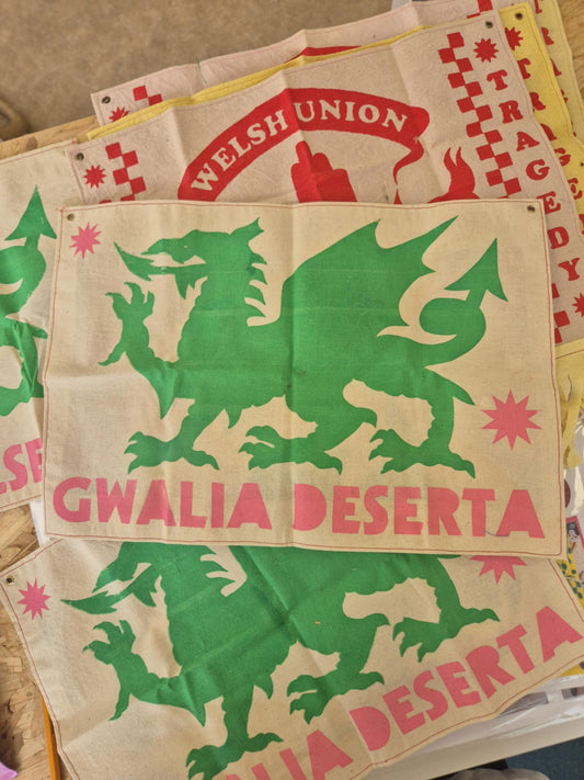 GWALIA DESERTA Banner by Hunk Williams