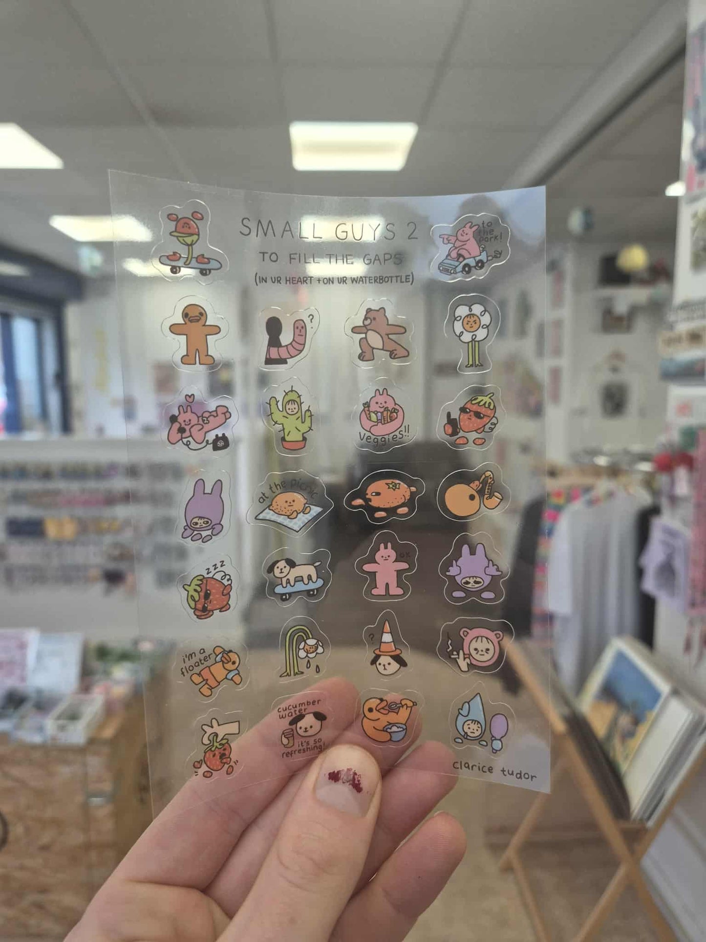 Sticker Sheets by Clarice Tudor